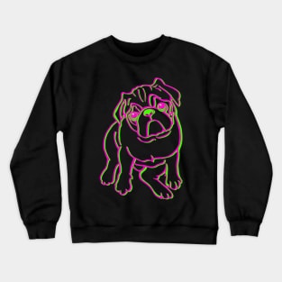 Neon Pug Deagn Crewneck Sweatshirt